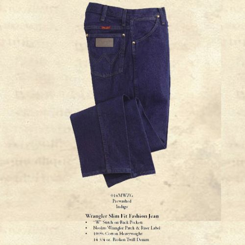 14MWZG - Wrangler Ladies Slim Fit Fashion Jean - Indigo - Mike's Western  Suppliers