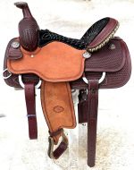 BILLY COOK ALL AROUND CUSTOM SADDLE, MODEL 10-2046