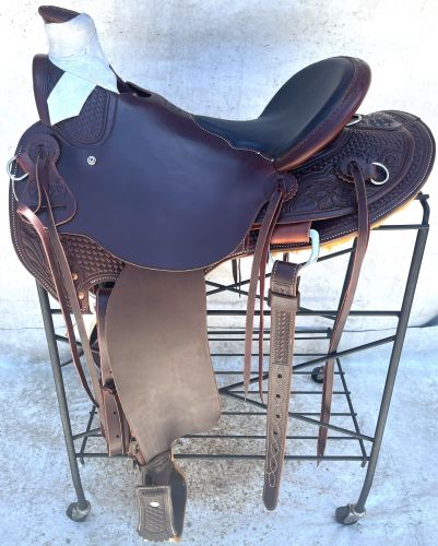 McCALL McLITE MULE SADDLE, SERIAL # W109526