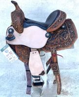 SILVER ROYAL BARREL SADDLE